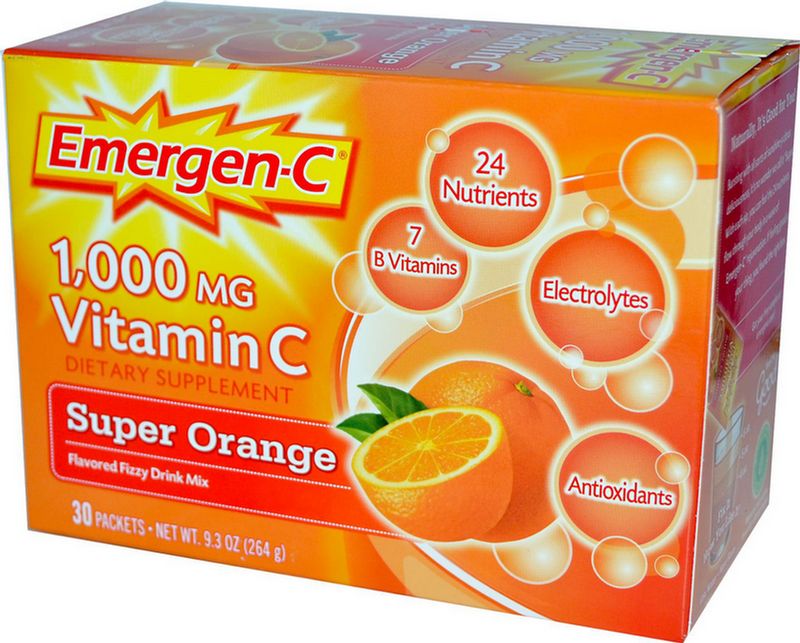 Alacer Emergen-C - 1000mg/30 Packets, Tropical
